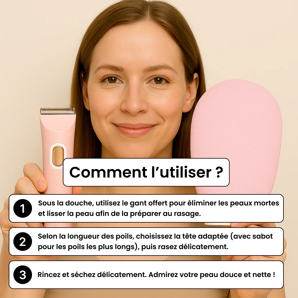 Meloria® – Rasoir Douceur pour une Peau Lisse Sans Effort
