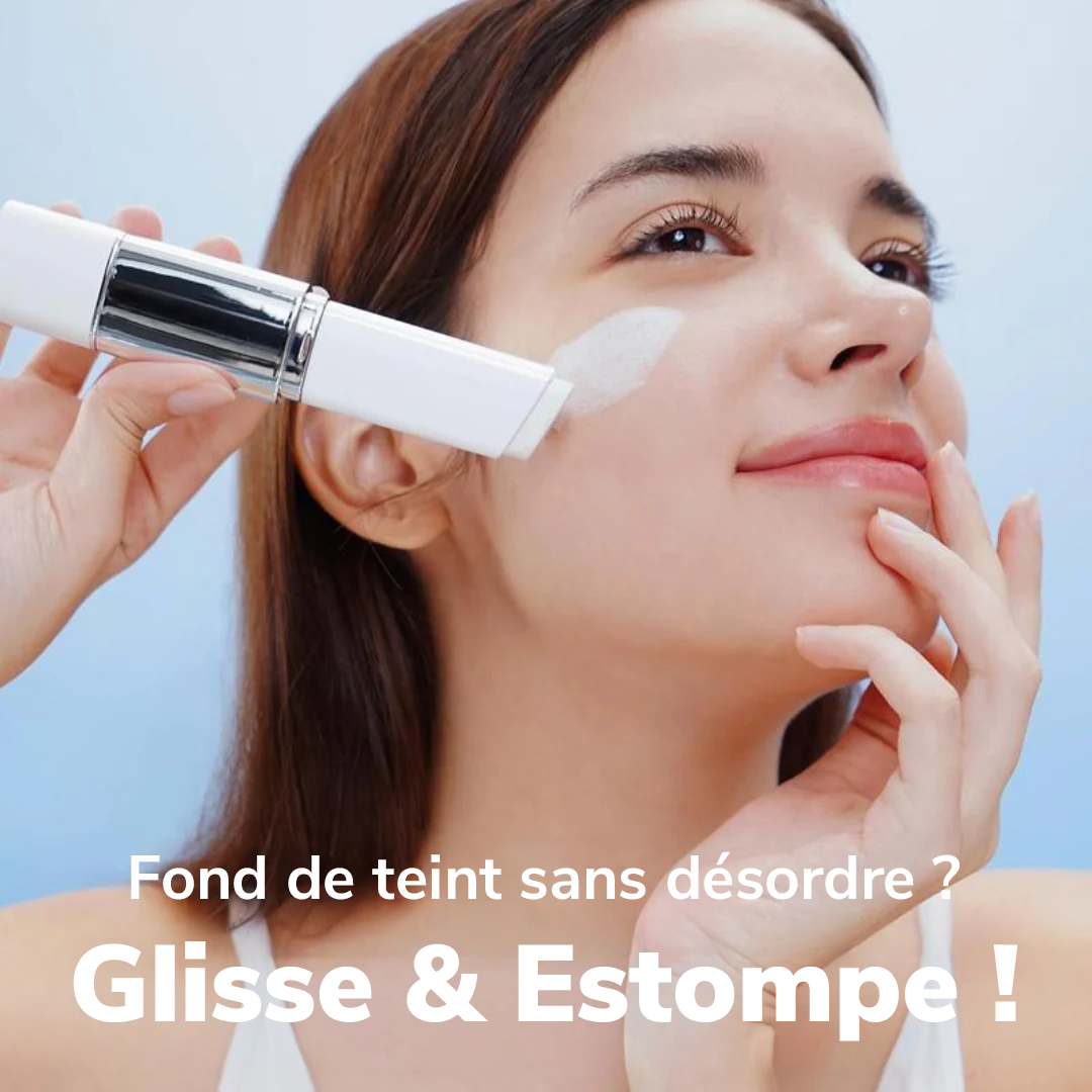Fond de teint 2-en-1 avec pinceau intégré